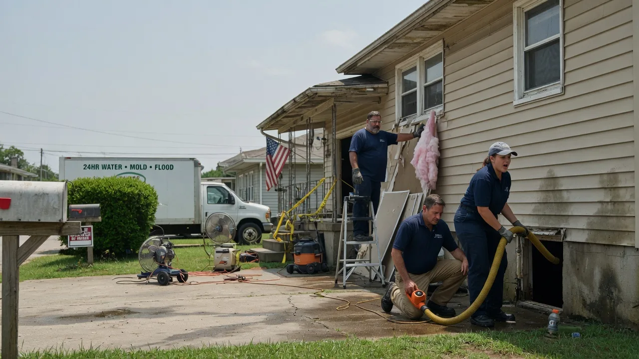 Water Damage Repair in Portersville, PA near me